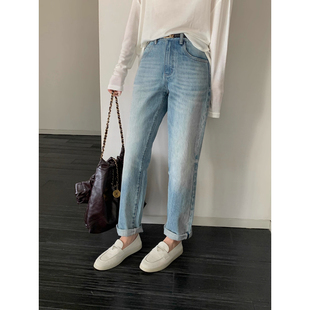 显瘦浅色牛仔裤 口碑经典 型 实穿好裤 VTG法棍裤 高支长绒棉