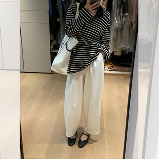 girl裸感气球裤 空气层九分裤 舒服到想一直穿它 王 遛弯裤 lazy