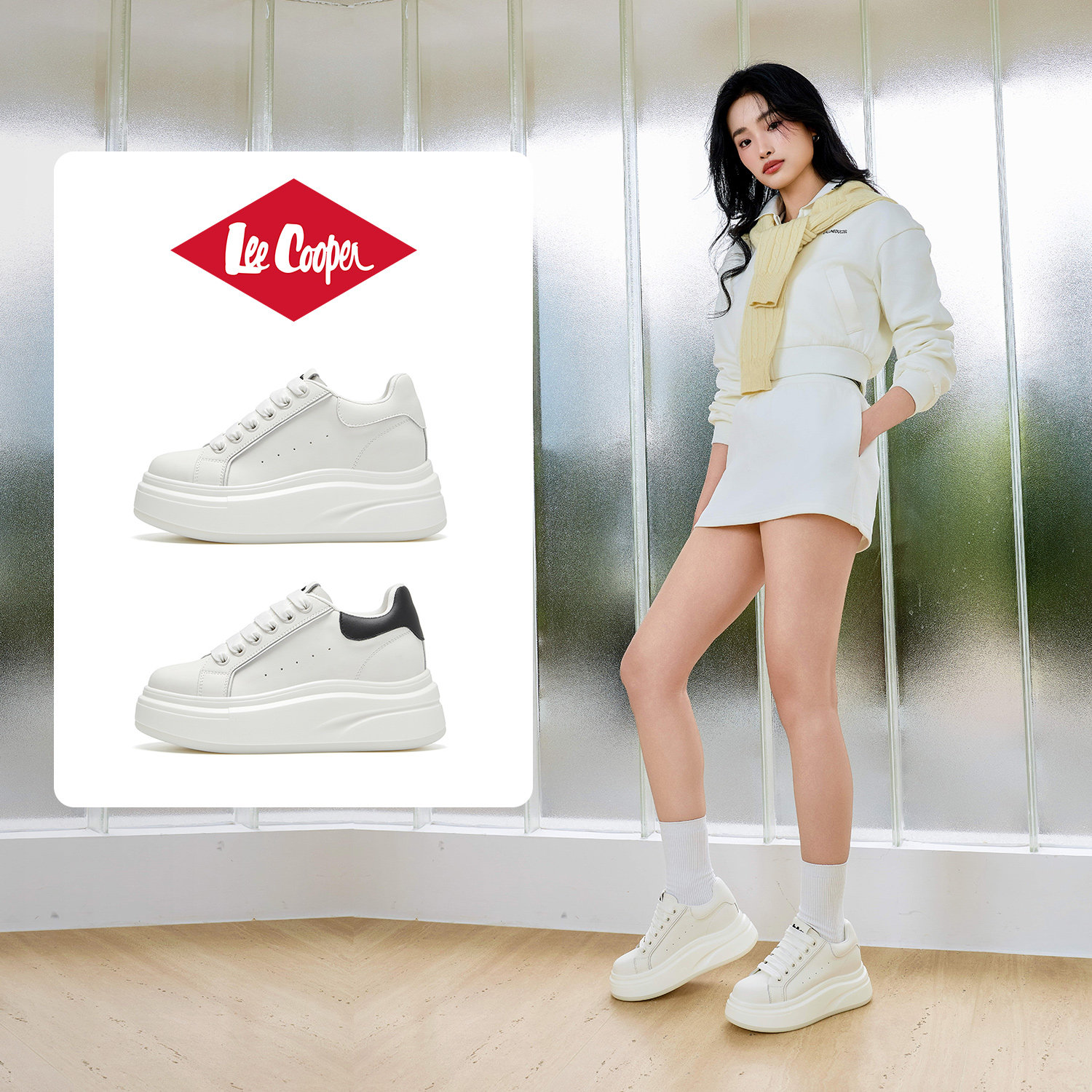 LeeCooper官方正品女鞋运动鞋