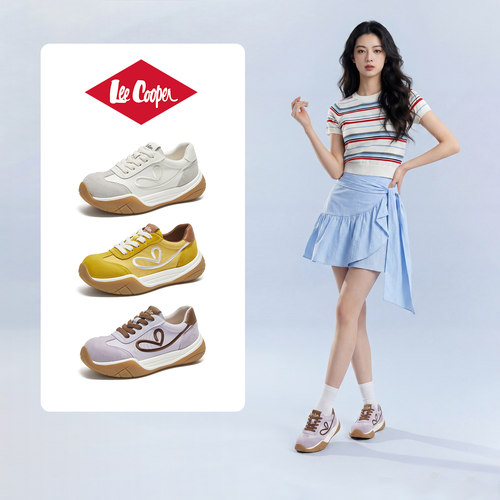 LeeCooper官方正品女鞋德训鞋女