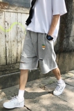 夏季潮牌破洞五分裤男大码宽松运动休闲短裤，男装休闲裤，电商B369（原A024）