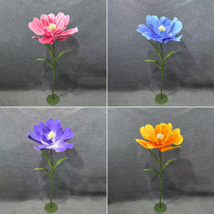 婚礼装饰路引花成品户外场景布置手工芍药花舞台装饰橱窗美陈道具