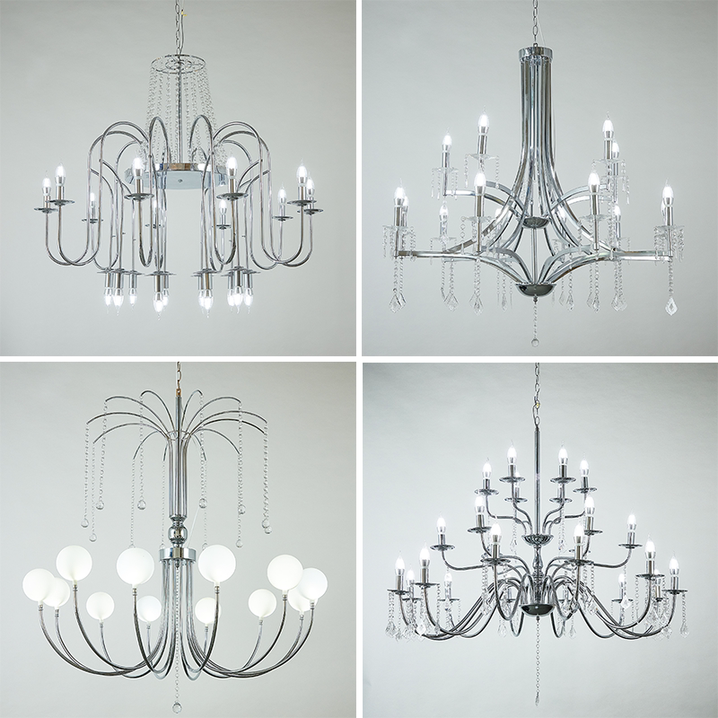 定制新款婚庆道具水晶灯路引宴会厅水晶吊灯婚礼堂吊灯装饰灯婚庆
