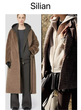 新款合身版·超柔加绒针织拉链卫衣｜CleanFit时装款连帽卫衣外套