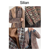 折线肩｜3袋小香西装 限量无折｜羊毛西装 大衣｜艺术花呢经典 外套
