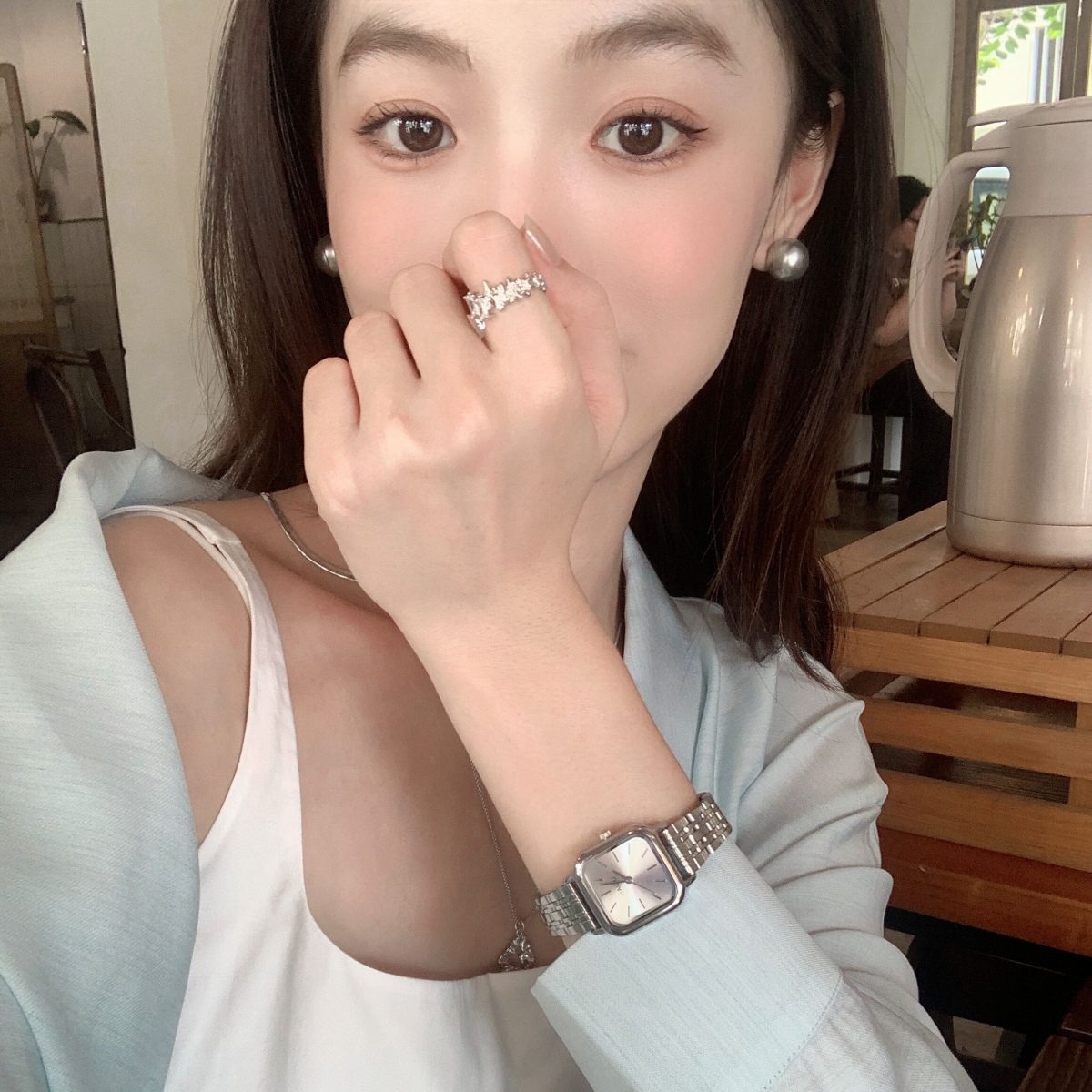 小众方形轻奢复古女手表