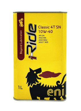 埃尼eni全合成摩托车润滑油阿吉普SN10W-40四冲程机车摩托车机油