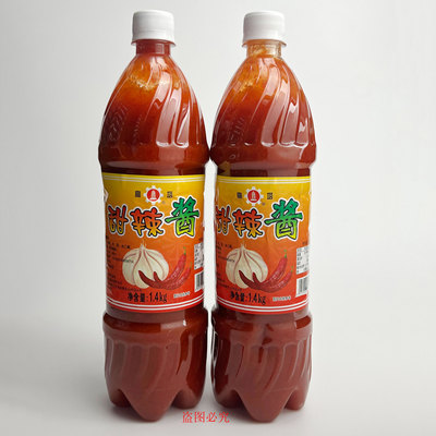 高塔高仔闽南甜辣酱1.4kg大瓶蒜蓉古早味配咸饭辣椒酱肉粽海蛎煎