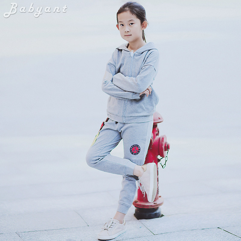 一折！高端童装儿童秋季新款男童套装纯棉涂鸦卫衣帽开衫运动裤,童装/婴儿装/亲子装,套装,淘宝优惠券,粉丝福利购,淘宝优惠卷