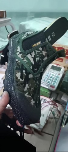 新款3566防臭高帮解放鞋男女一脚蹬松紧口干活平底耐磨防滑胶鞋