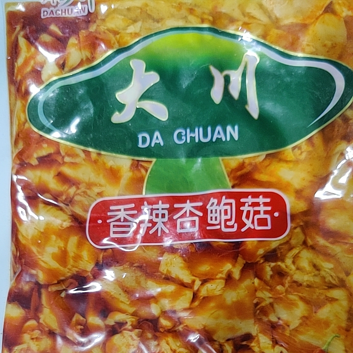 香辣杏鲍菇300克大包装 即食下饭菜金针菇香辣脆蘑菇干休闲零食