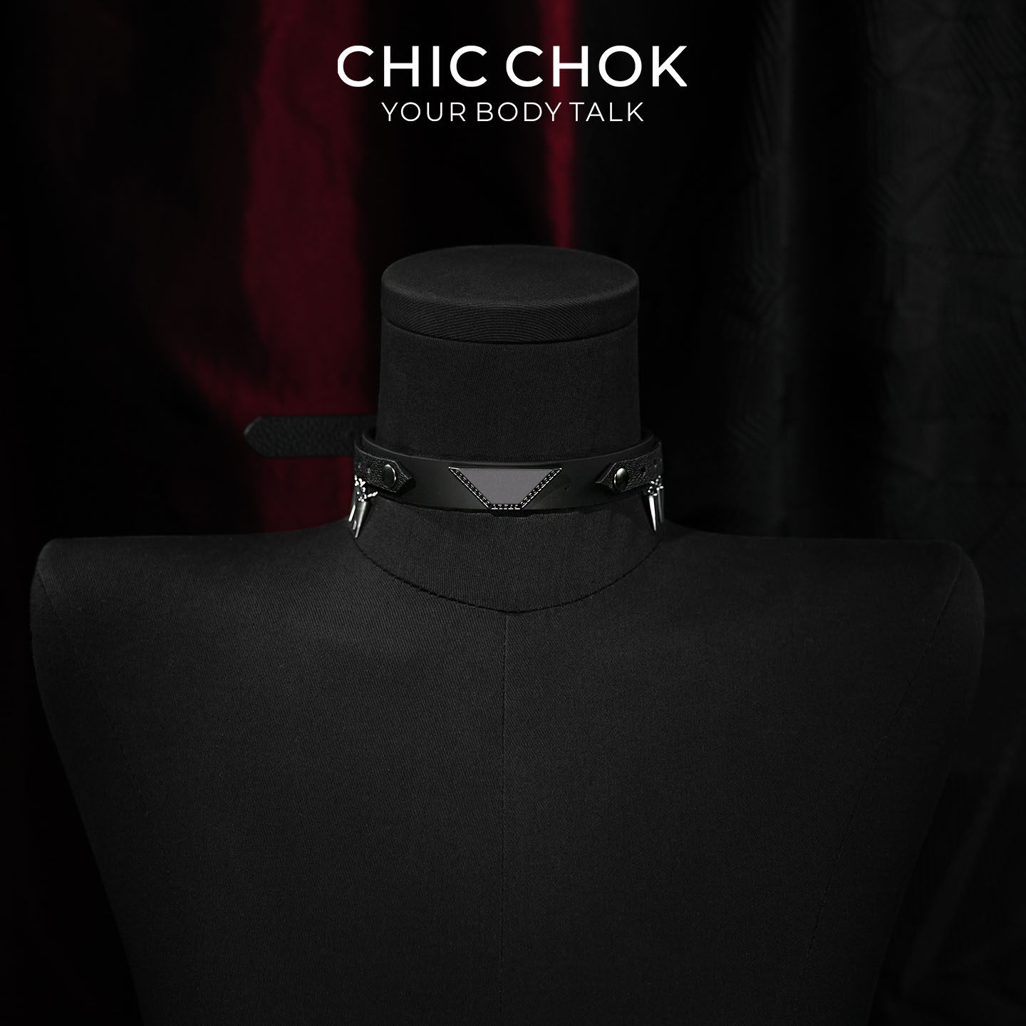 CHICCHOK旧械凌牌牛皮项圈