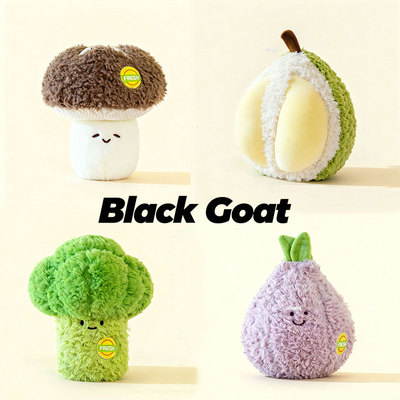 BlackGoat原创可爱卡通水果玩偶