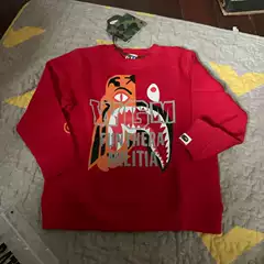 Special Offer Shanghai Bape Kids Fleece-Lined Tiger Sweatshirt