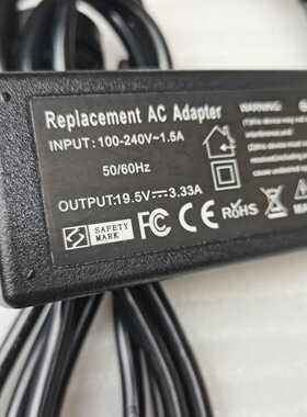 适用于HUAWEI HW-190340C00电源适配器华为笔记本充电线19V3.42A