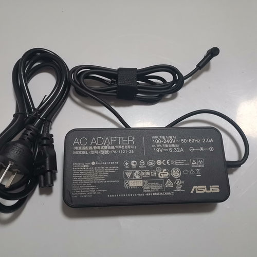 华硕NX580V N552V FZ53V FX80G笔记本充电线19V6.32A电源适配器