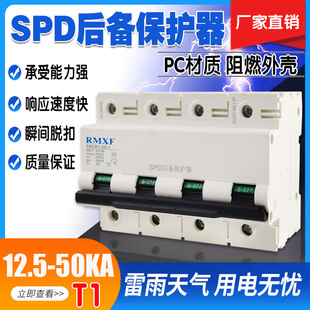 SCB前置保护开关T1一级浪涌后备保护器 SPD防雷电涌保护器 T2二级