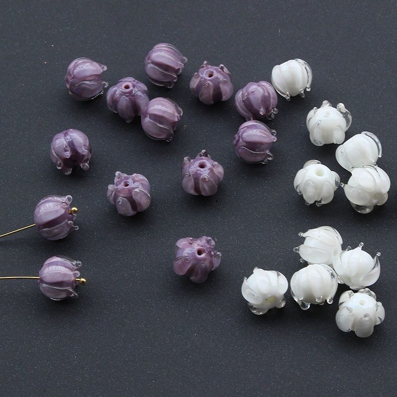 琉璃铃兰花古风汉服diy配件