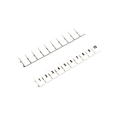ZB12端子标记条UK16N接线端子排附件数字条空白印字标签标识号码