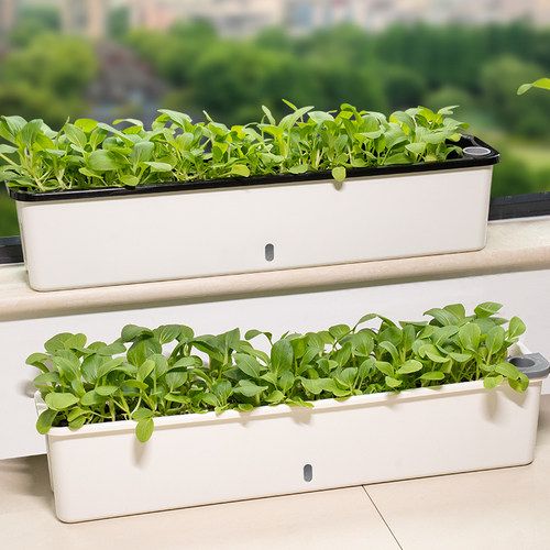 15CM宽长方形阳台种菜种花懒人盆