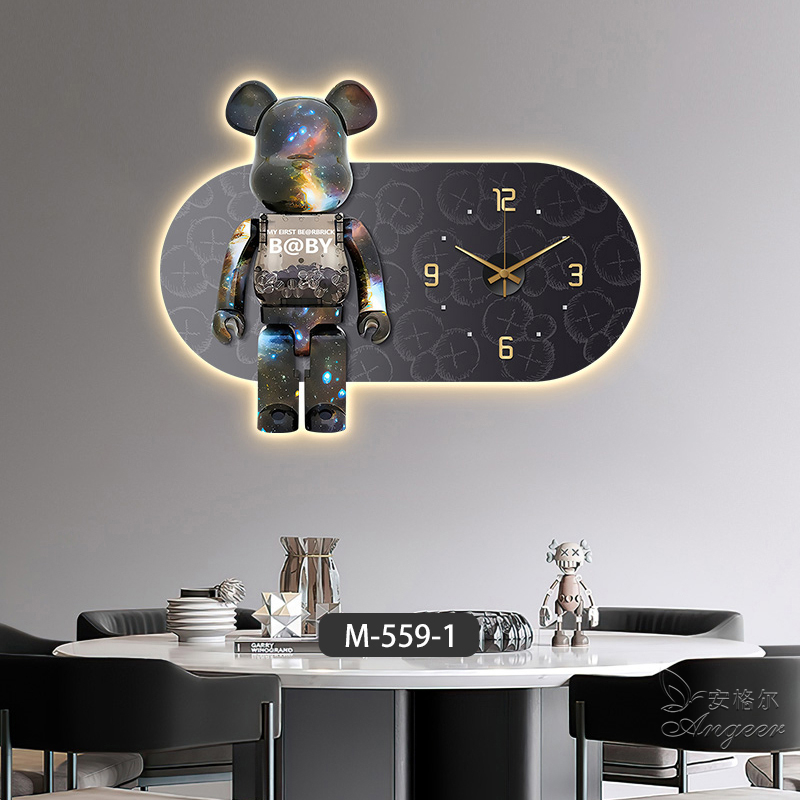 画世纪餐厅装饰画led发光