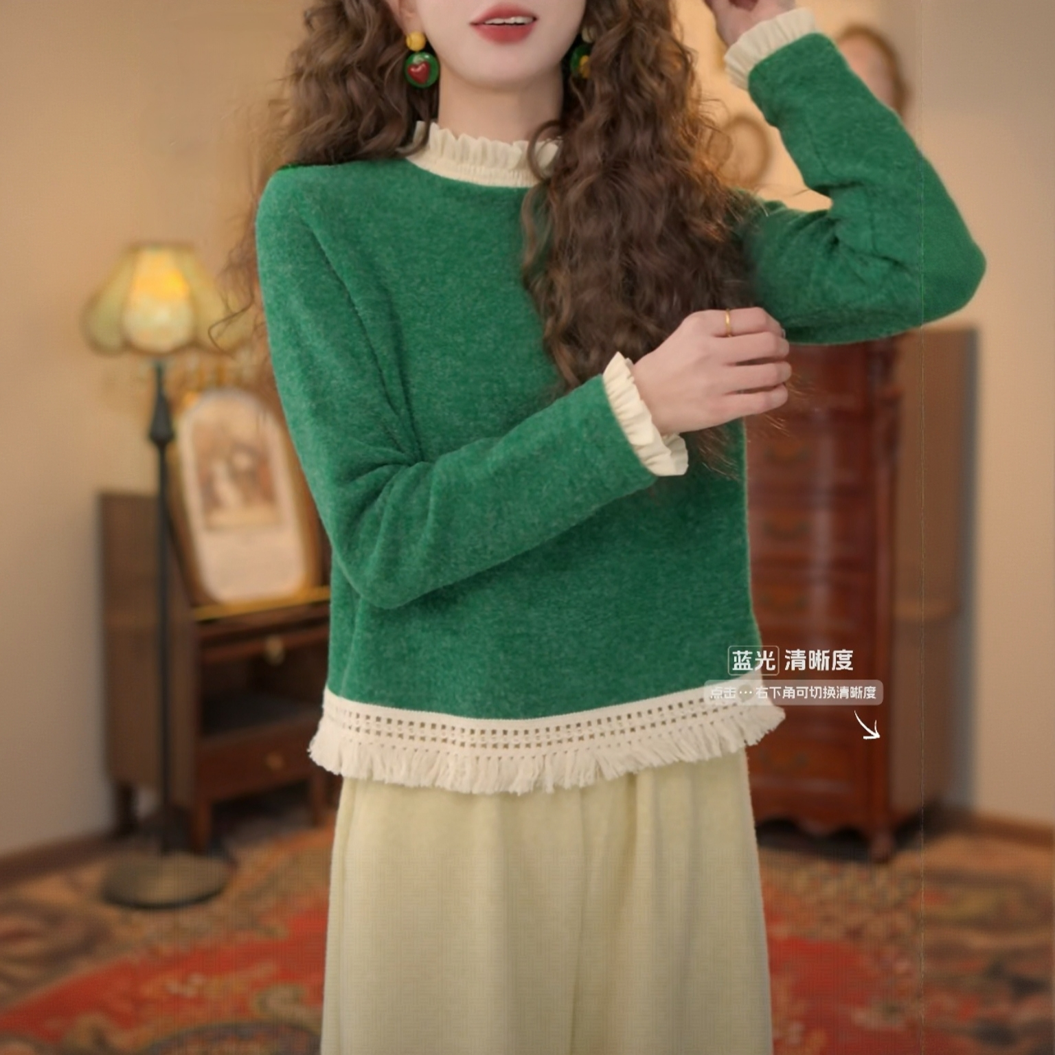 超好看针织打底衫女内搭2025新款长袖秋冬衬衫秋冬港风内搭上衣