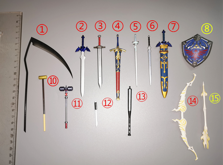 thumbnail for Genuine Bulk Figma Weapons Soldier Weapons Bodywork Figma Accessories Replacements