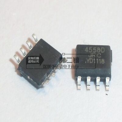 [原装正品] JRC4558D 贴片 运算放大器 4558D SOP8