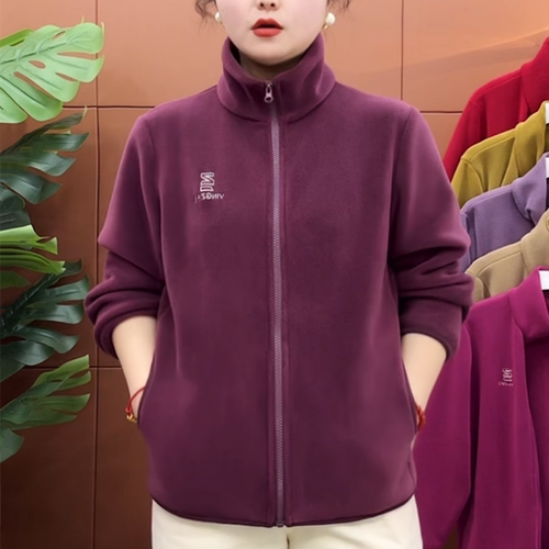 2026新款奥粒绒外套妈妈休闲夹克