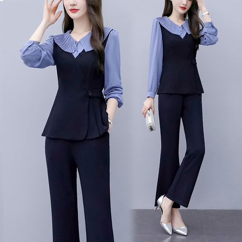 蓝色水晶服饰 LSSJFS9189