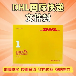 DHL国际快递信封dhl信封文件封dhl文件袋快递袋快递信封防水包邮