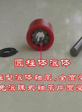 塑钢门窗滑轮老式70/7780/z88推拉玻璃轨道滚针静音单平槽滑轮