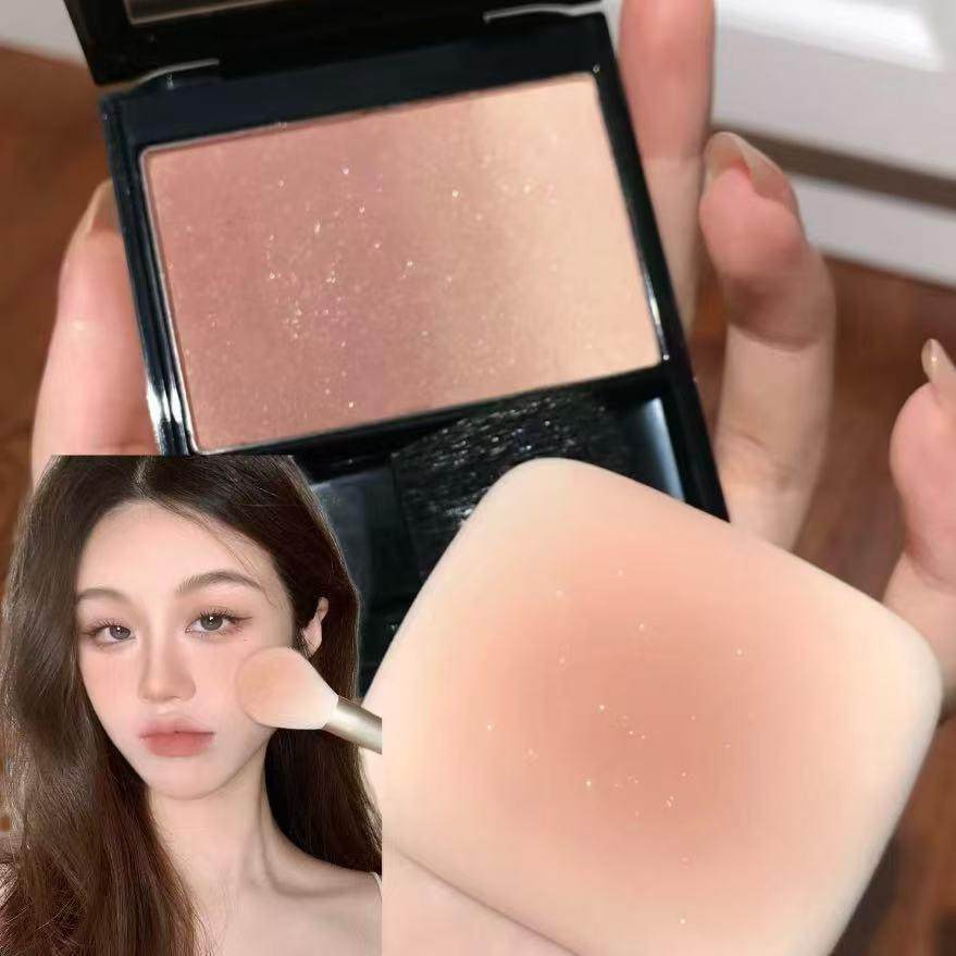 温柔白月光！渐变色细闪腮红嫩妹修容提亮一体黄皮显白软糯提气色,彩妆/香水/美妆工具,腮红/胭脂,淘宝优惠券,粉丝福利购,淘宝优惠卷