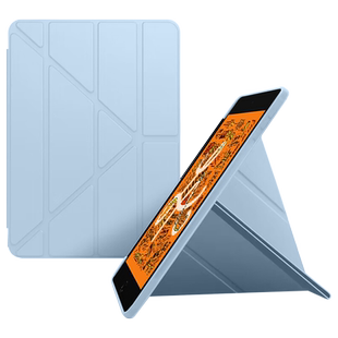 确动适用于iPad Mini5保护套7.9英寸新款苹果mini4液态硅胶ipadmini5防弯Y折平板迷你A2126防摔磁吸智能休眠