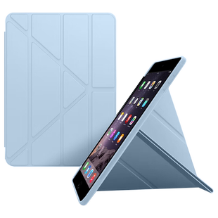 确动适用于iPad Mini3保护壳新款7.9英寸Y折液态苹果Mini2硅胶套Mini1平板电脑迷你3防弯ipadmini磁吸防摔壳