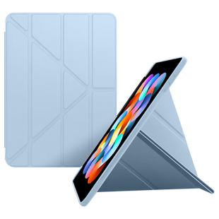确动适用于红米Redmi Pad保护套10.6英寸纯色小米redmipad2液态硅胶Y折防弯轻薄防摔平板套全包磁吸横竖支架