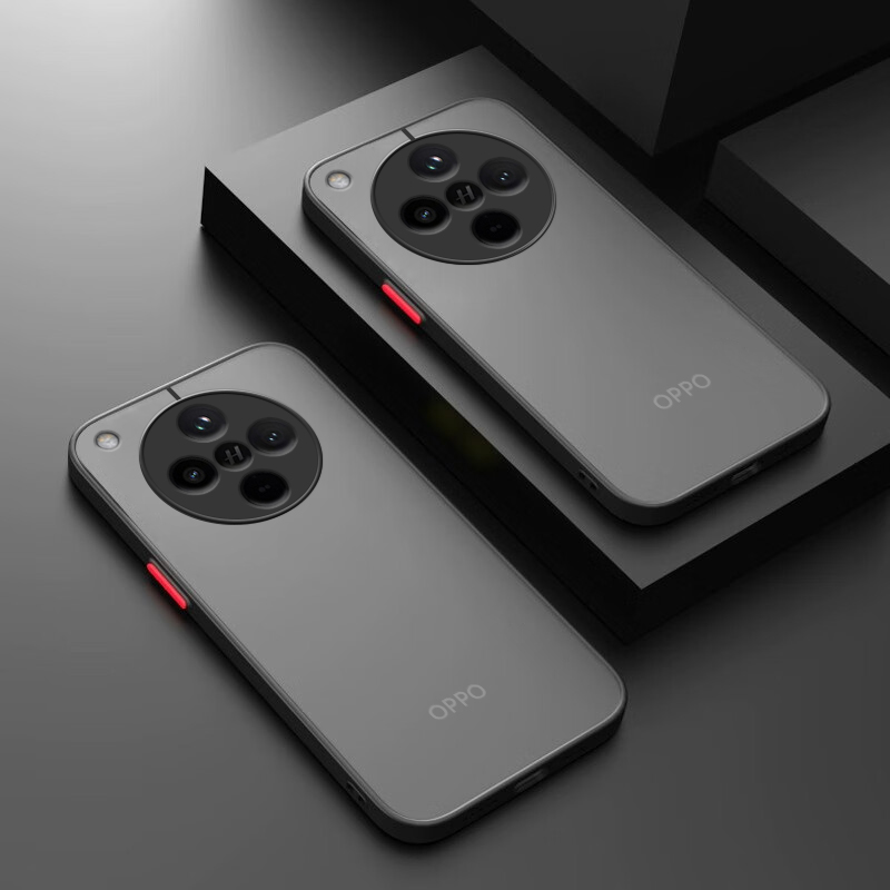 OPPOFindX8系列透明磨砂撞色壳