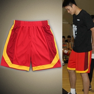 定制中国队男篮球服定制国家队篮球裤 篮球俱乐部球裤 印号篮球短裤