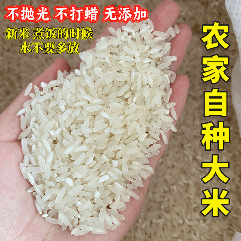 农家自种大米不抛光不打蜡原生态大米