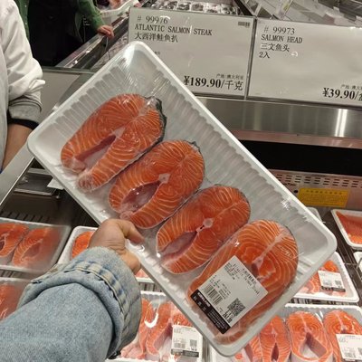 澳洲进口冰鲜大西洋三文鱼鲑鱼扒