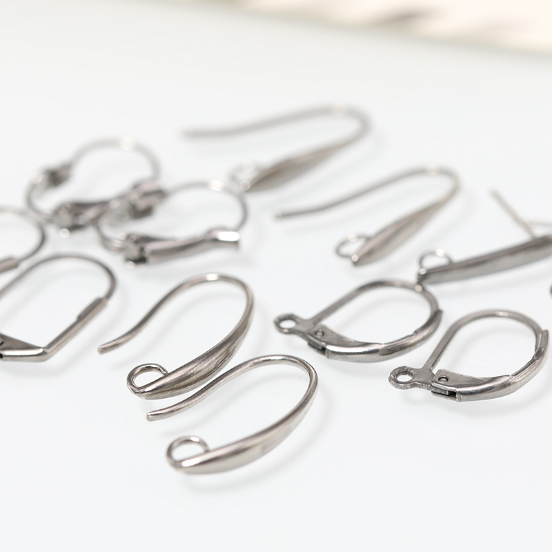 钛钢耳钩饰品配件