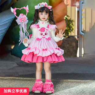 女童连衣裙秋冬生日礼服儿童秋季洛丽塔公主裙女宝宝秋装毛衣裙子