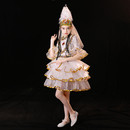 儿童舞蹈演出服女少数民族服装 新疆舞蹈演出服哈萨克族柯尔克孜族