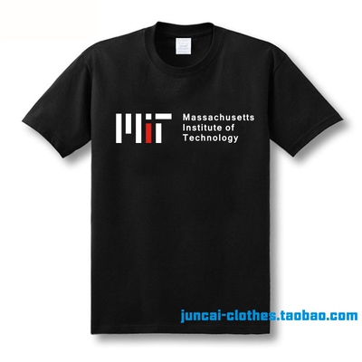 美国麻省理工校服学院派短袖t恤