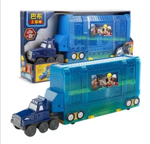 巴布工程师图坦大卡车收纳套装DXN77会发声的思库FNC74儿童玩具车
