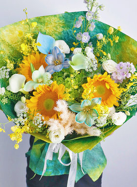 毕业季送老师向日葵花束生日鲜花