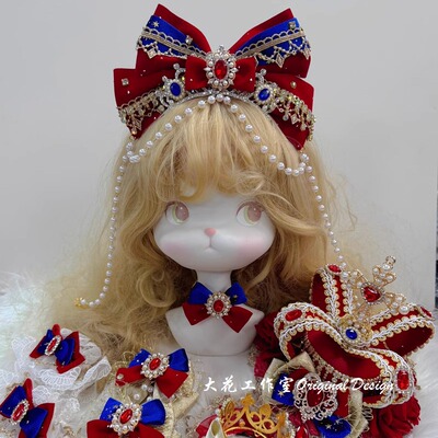 原创重工白雪姬白雪公主发饰