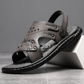 男外贸夏季 男士 凉鞋 两用凉鞋 超纤沙滩鞋 凉拖鞋 男鞋 新款 舒适休闲鞋