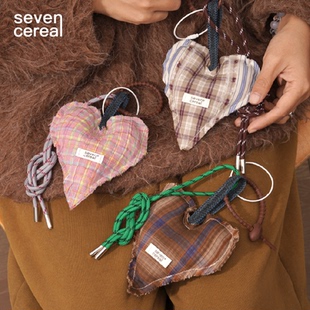 七谷｜爱意满满挂件可爱心形时尚ins高级感书包包挂饰温馨钥匙扣