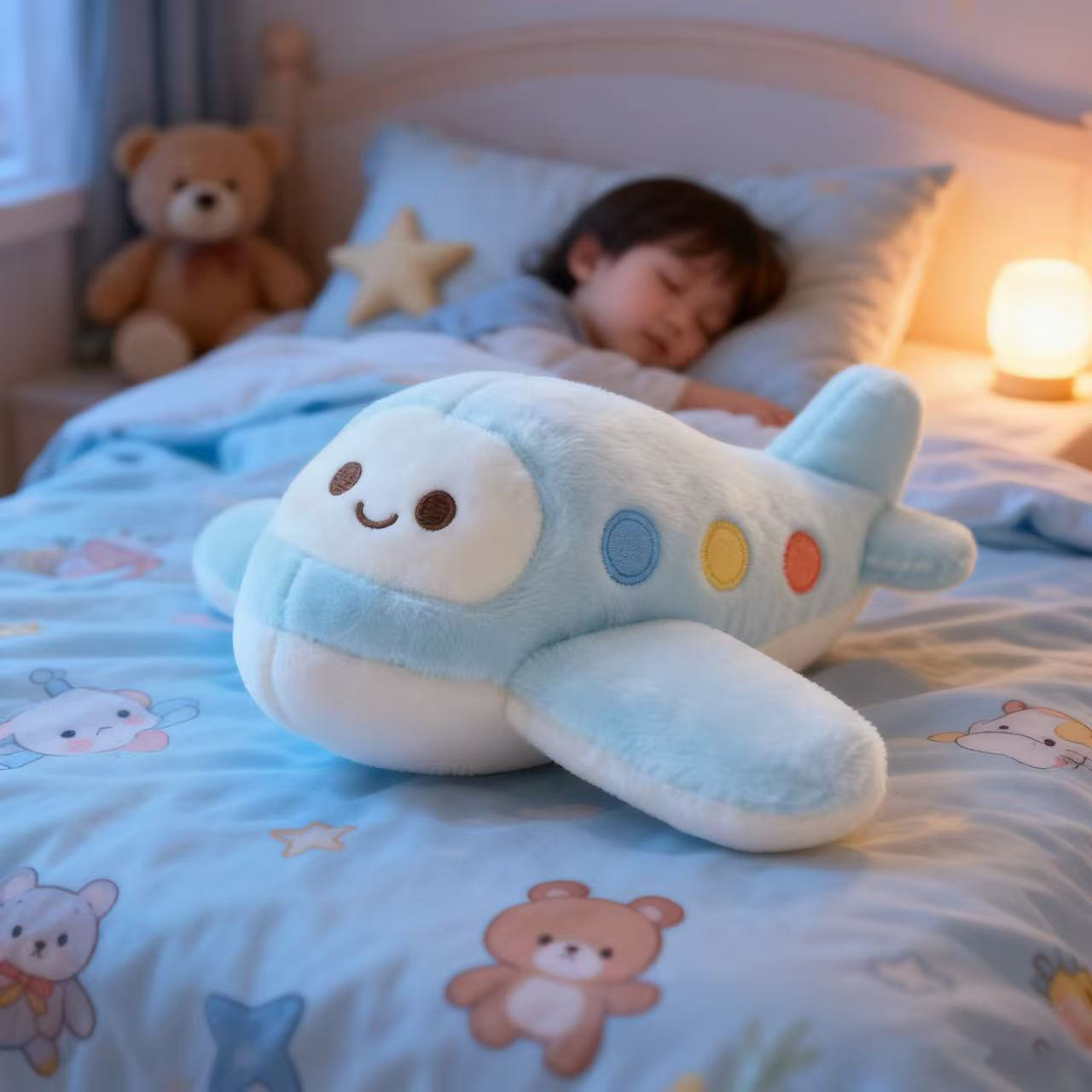 原创设计小飞机儿童陪伴玩偶男女毛绒玩具婴幼儿睡觉抱枕生日礼物,玩具/童车/益智/积木/模型,毛绒/玩偶/公仔/布艺类玩具,淘宝优惠券,粉丝福利购,淘宝优惠卷